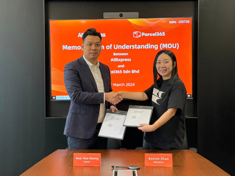Parcel365 Sdn Bhd and Alibaba's global e-commerce giant Aliexpress have just signed an MOU for a strategic collaboration as channel partners in Malaysia.