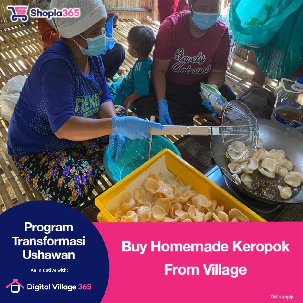 Buy Homemade Keropok From Village