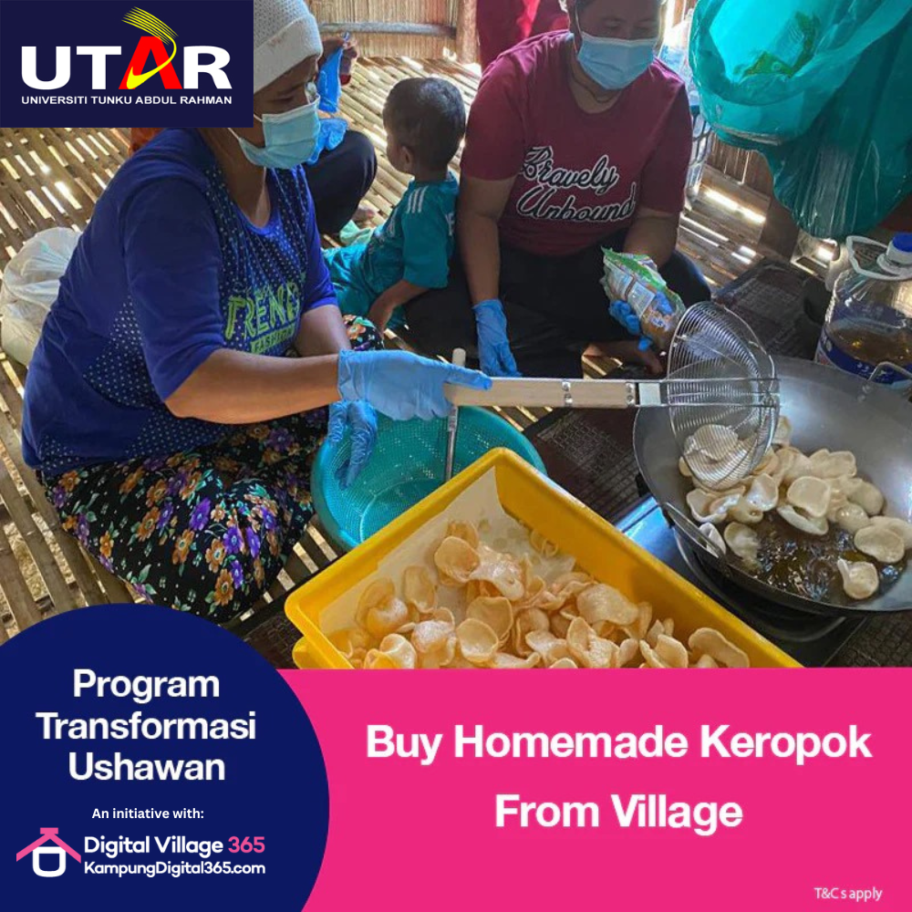 Buy Homemade Keropok From Village (UTAR)
