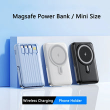 Load image into Gallery viewer, Magnetic Wireless Charger 20000mAh Power Bank for iPhone 15 14 Xiaomi Huawei 22.5W Fast Charging Powerbank Magsafe Battery Pack
