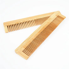 Load image into Gallery viewer, 1Pcs Wooden Comb Bamboo Massage Hair Combs Natural Anti-static Hair Brushes Hair Care Massage Comb Men Hairdressing Styling Tool
