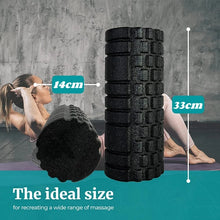 Load image into Gallery viewer, 33cm Fitness Foam Roller Yoga Massage Roller EPP High Density Body Massager Muscle Therapy Pilates Exercises Gym Home
