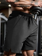 Load image into Gallery viewer, Men&#39;s Quick Drying Active Shorts with Zipper Pockets and Drawstring Waist
