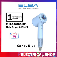 Load image into Gallery viewer, Elba Hair Dryer AIRLUX EHD-Q4643D(BL) Candy Blue DC Motor 1600W Pengering Rambut
