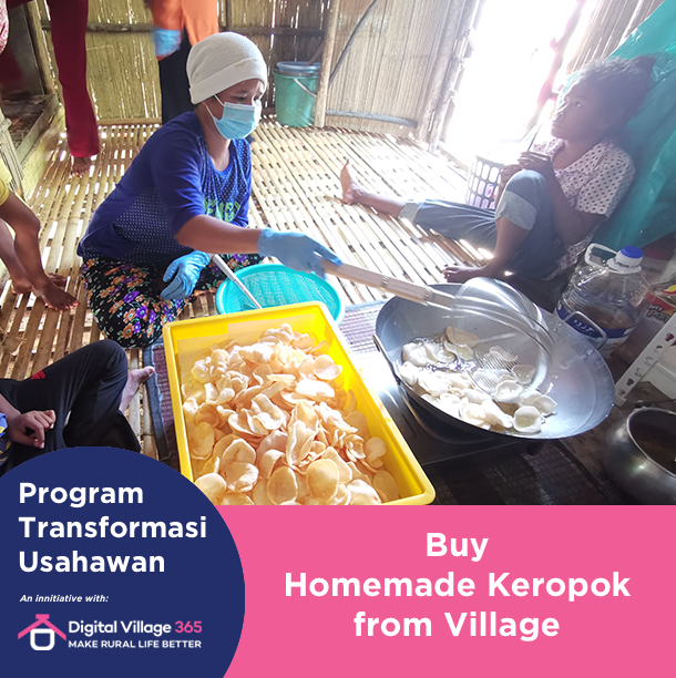 Buy Homemade Keropok From Village (PTU)