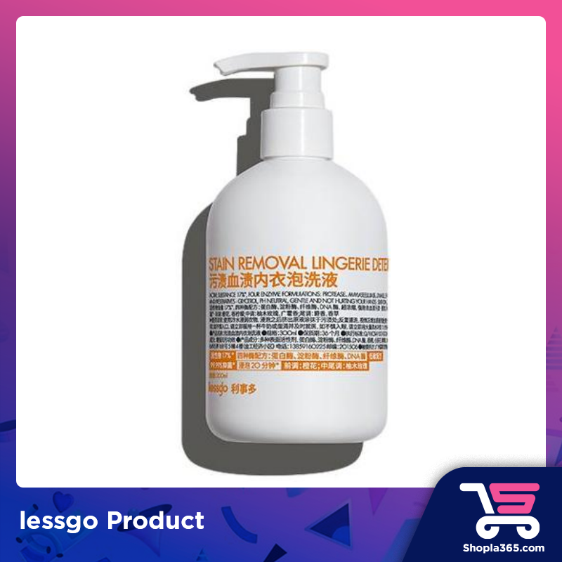 Lessgo Stain Removal Lingerie Detergent 内衣泡洗液香氛款 300ml