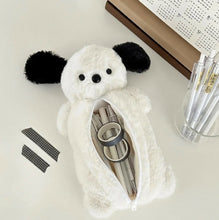 Load image into Gallery viewer, Korea Style Puppy Pencil Case Soft Plush School Stationary
