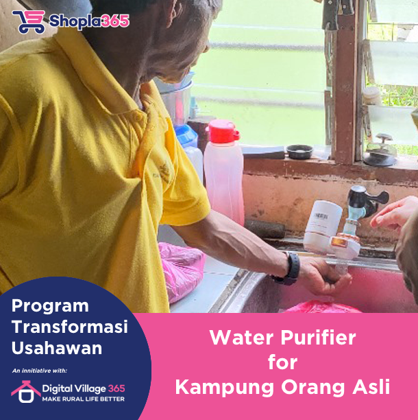 Water Purifier For Kampung Orang Asli