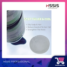 Load image into Gallery viewer, (WHOLESLE) HSSIS PROFESSIONAL SCALP PURIFYING SHAMPOO STAY FULLER &amp; COOL (GREEN) 300ML/1000ML
