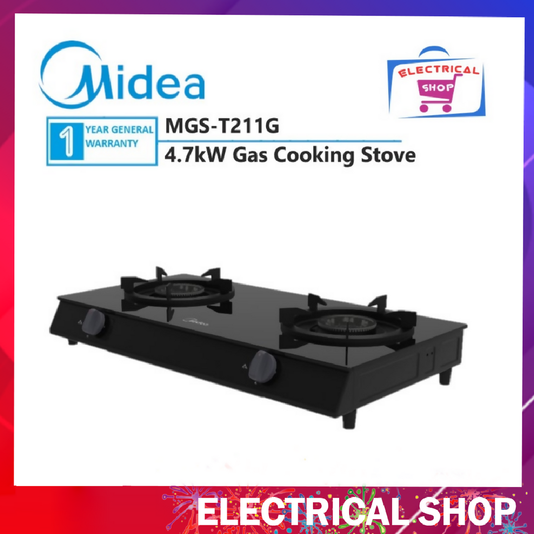 Midea MGS-T211G / MGST211G 4.7kW Tabletop Gas Stove