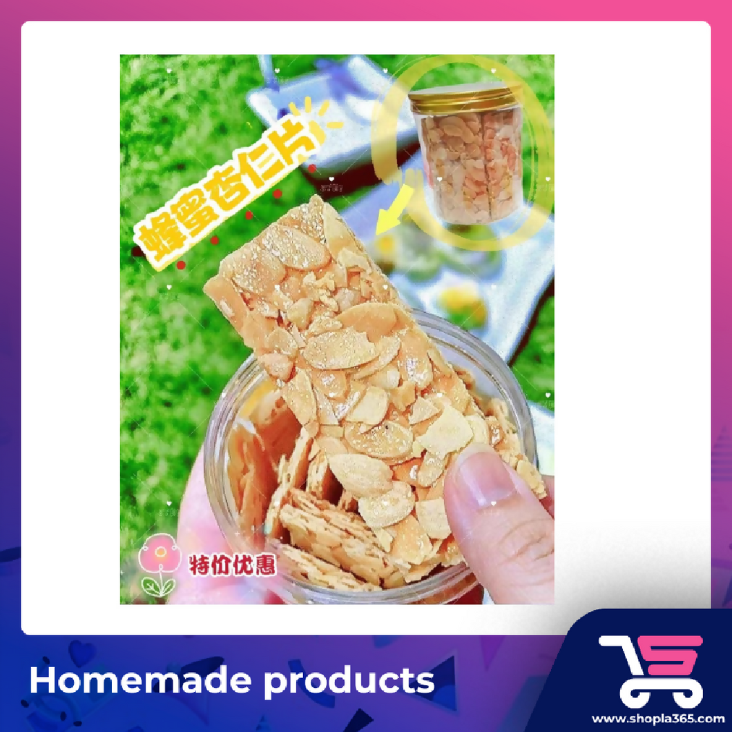 蜂蜜杏仁片 Honey almond slices 300 g+-