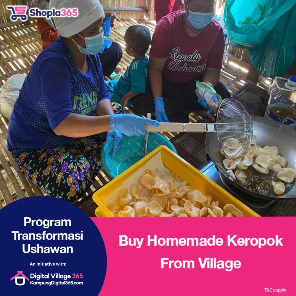 Buy Homemade Keropok From Village