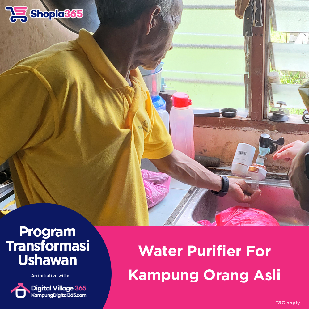 Water Purifier For Kampung Orang Asli