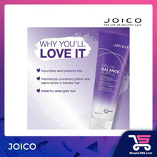 Load image into Gallery viewer, JOICO COLOR BALANCE PURPLE CONDITIONER 250ML /ELIMINATE BRASSY
