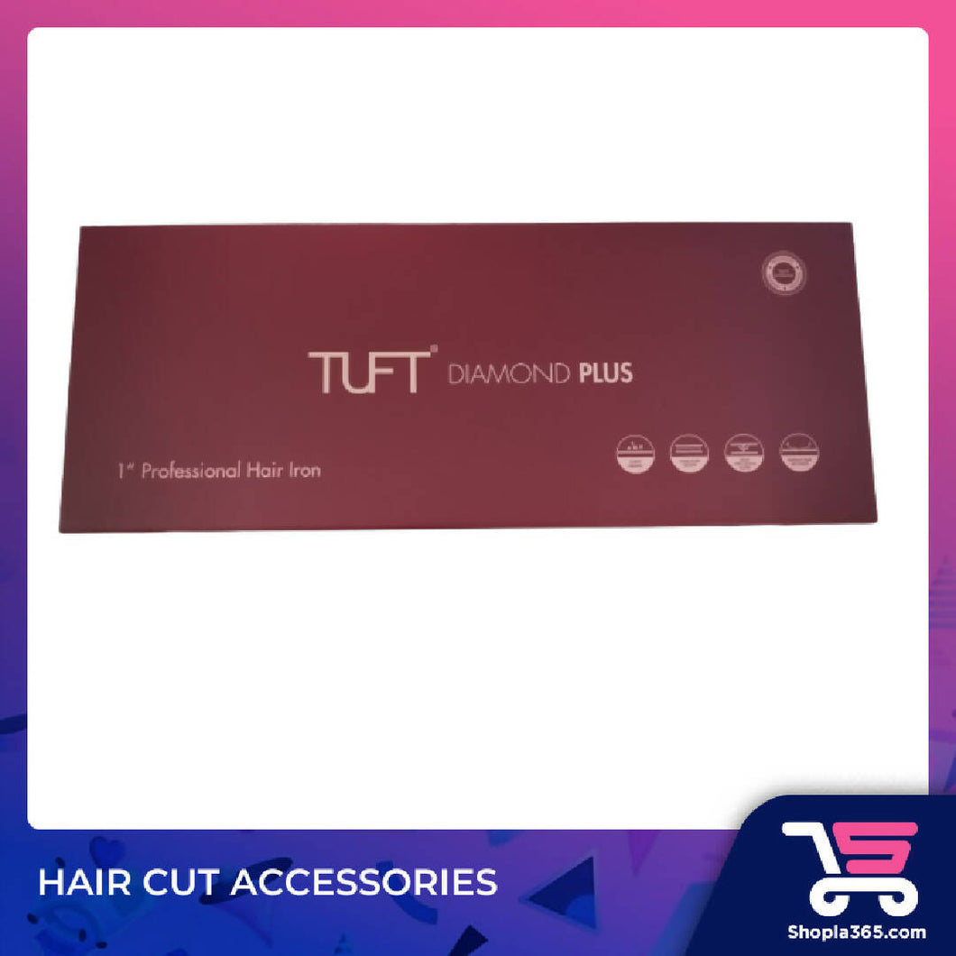 6609-2 TUFT DIAMOND PLUS 1 PROFESSIONAL HAIR IRON RED (ORIGINAL) (Wholesale)