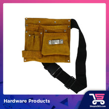 Load image into Gallery viewer, Leather Hardware Tools Pouch Bag
