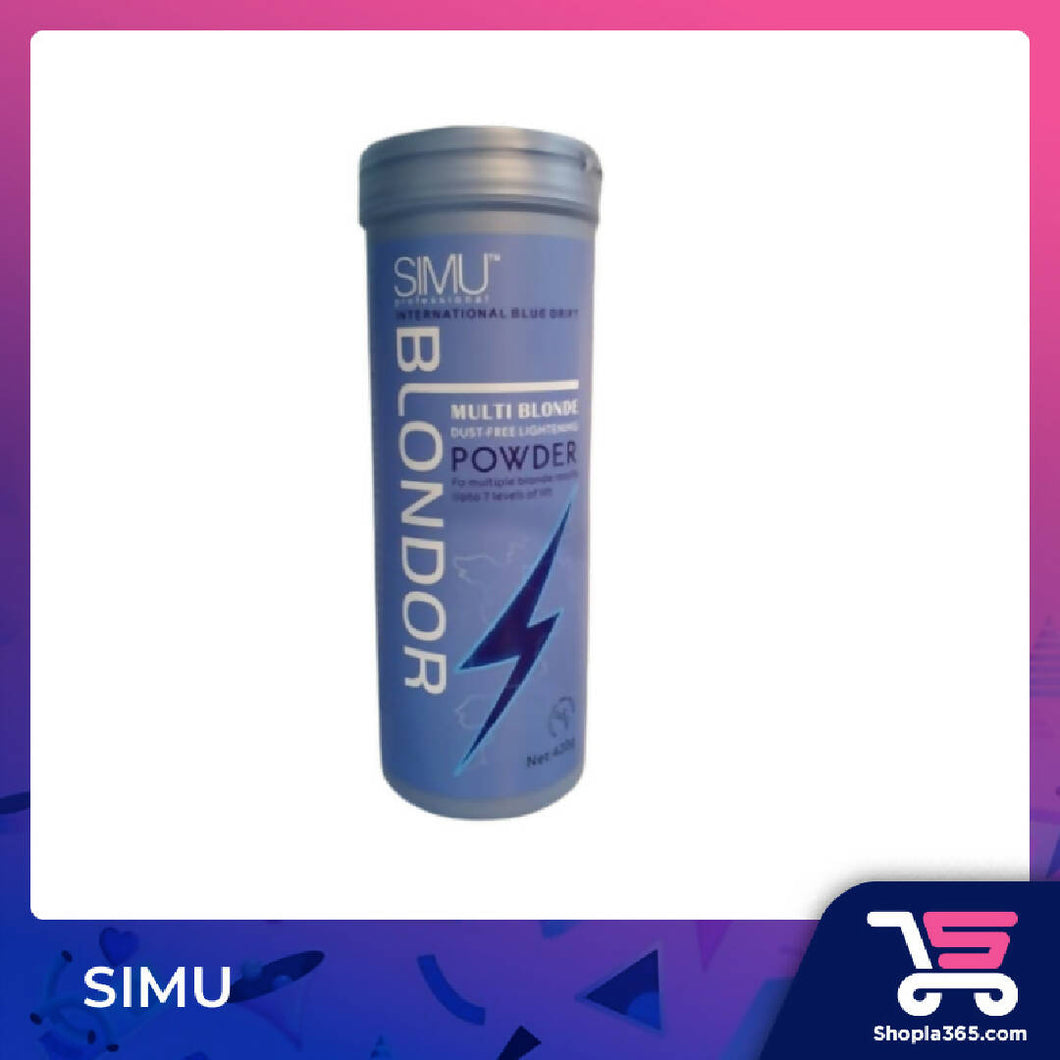SIMU MULTI BLONDE DUST-FREE LIGHTENING POWDER 420ML (Wholesale)