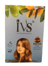 Load image into Gallery viewer, IVS HAIR COLOR SHAMPOO (30ML X 10 PAX ) (COVER WHITE HAIR)
