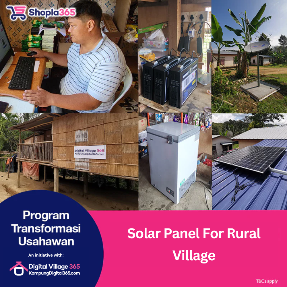 Solar Panel For Rural Village