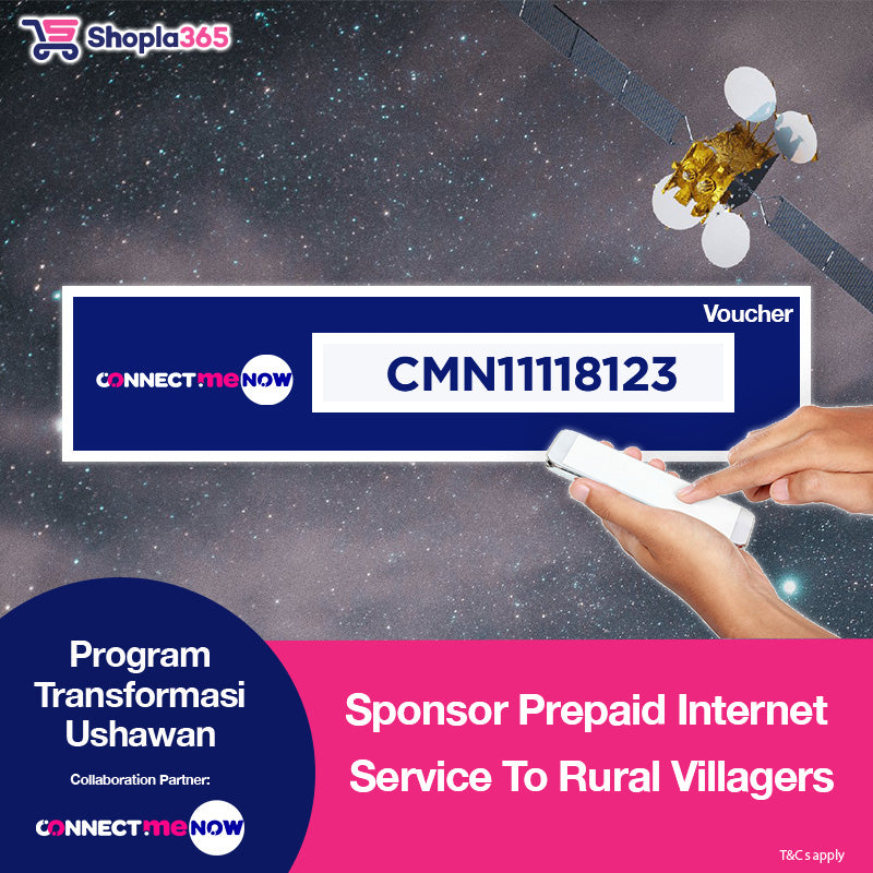 Sponsor Prepaid Internet Service To Rural Villagers