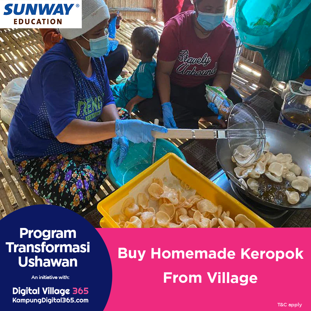 Buy Homemade Keropok From Village (Sunway)