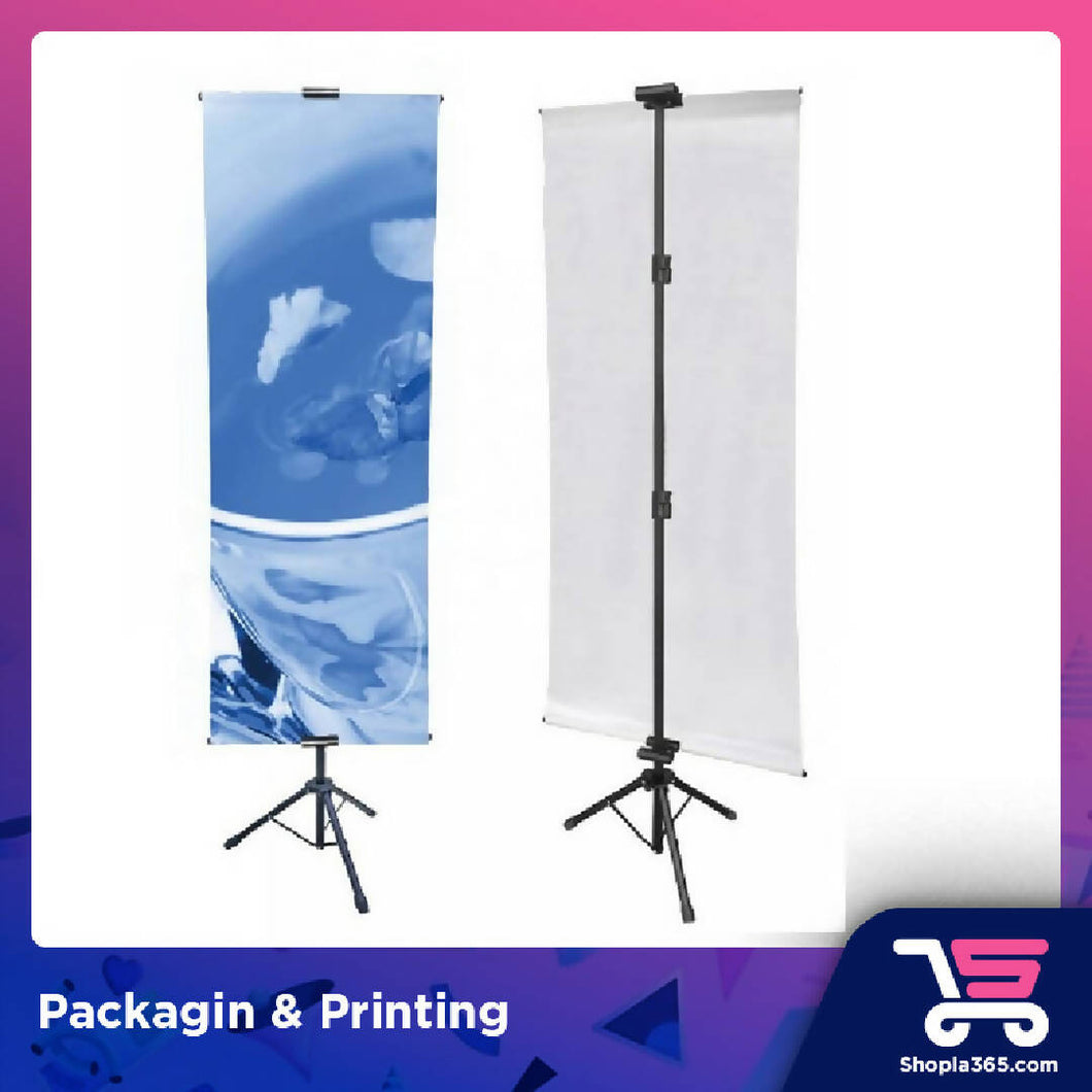 Ready Stock Tripod Banner Stand [ Bunting Stand ]