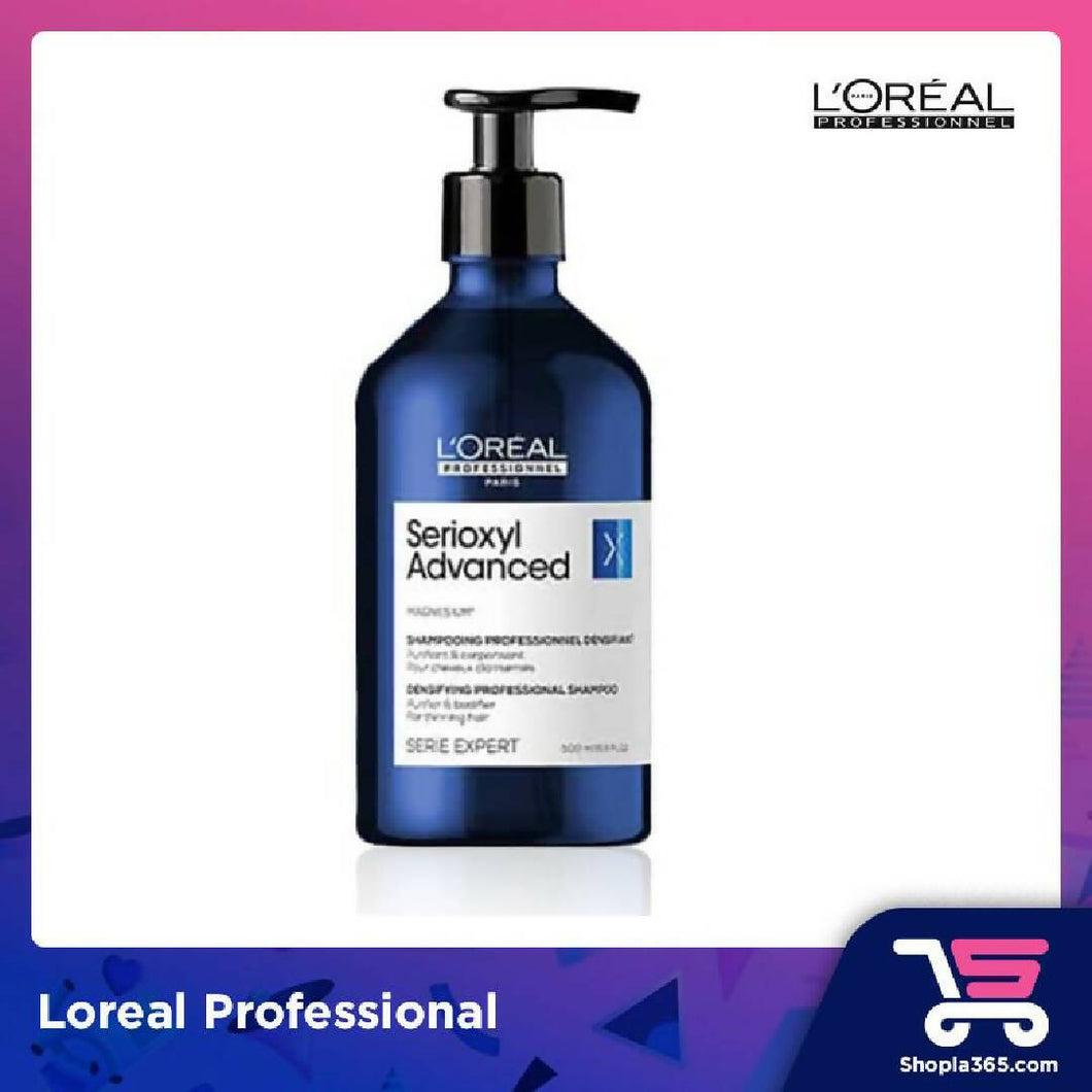 LOREAL SERIOXYL ADVANCED PURIFIER & BODIFIER SHAMPOO 500ML