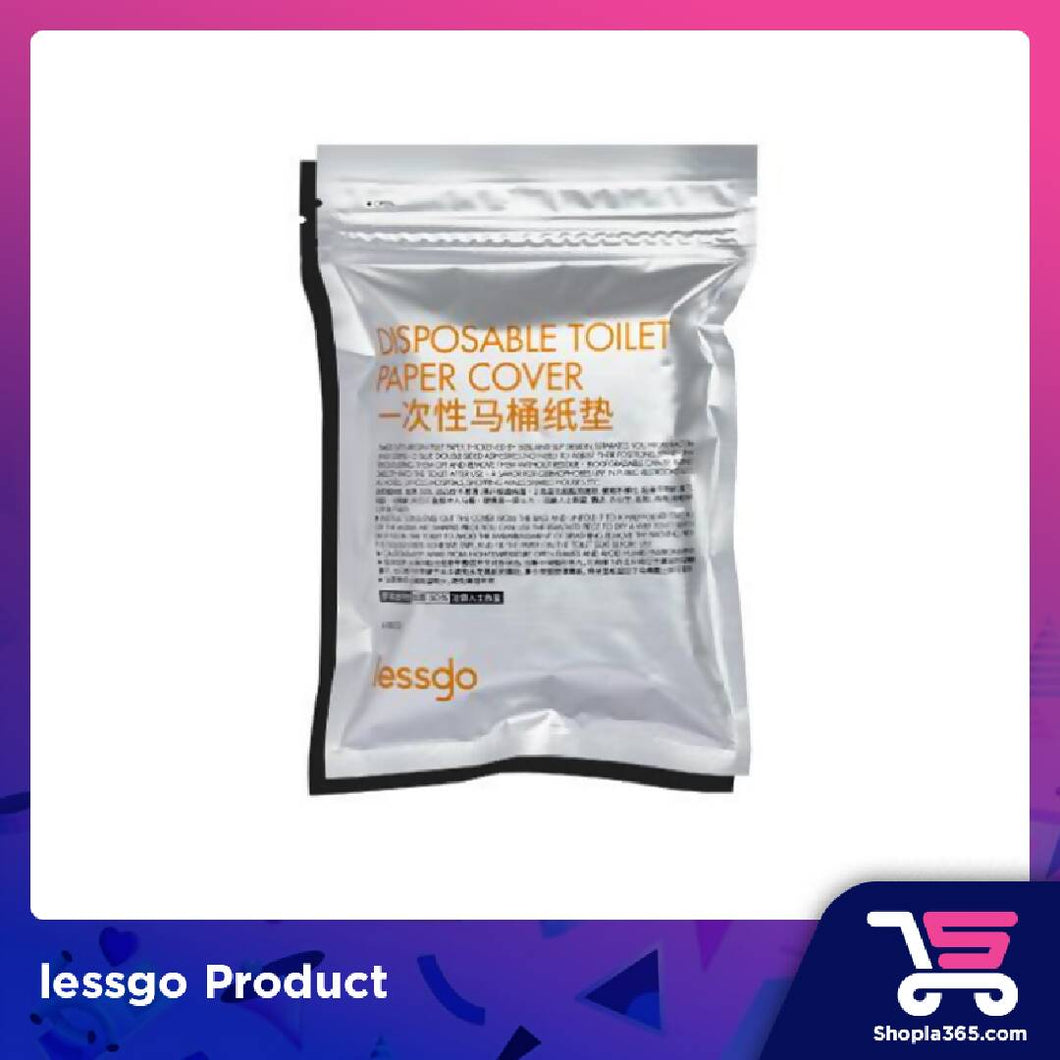 Lessgo Disposable toilet paper mat pack 一次性马桶纸垫单包 (Wholesale) - UTAR