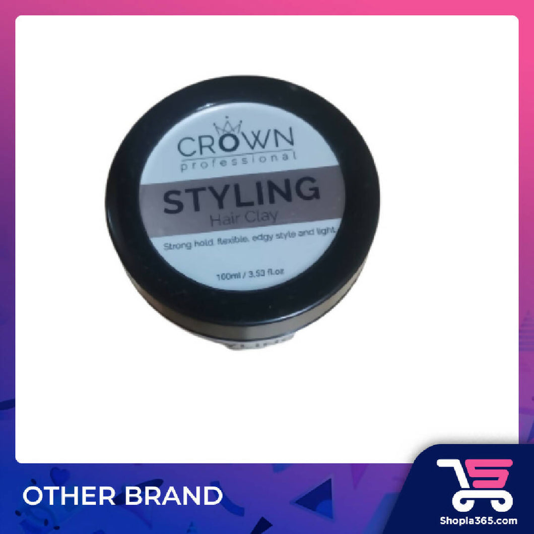 (WHOLESALE) CROWN PROFESSIONAL STYLING HAIR CLAY 100ML