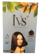 Load image into Gallery viewer, IVS HAIR COLOR SHAMPOO (30ML X 10 PAX ) (COVER WHITE HAIR) (Wholesale)

