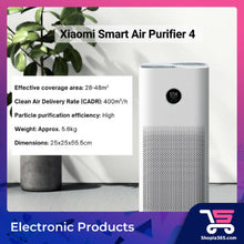 Load image into Gallery viewer, Xiaomi Smart Air Purifier 4 (1 Year Warranty by Xiaomi Malaysia)
