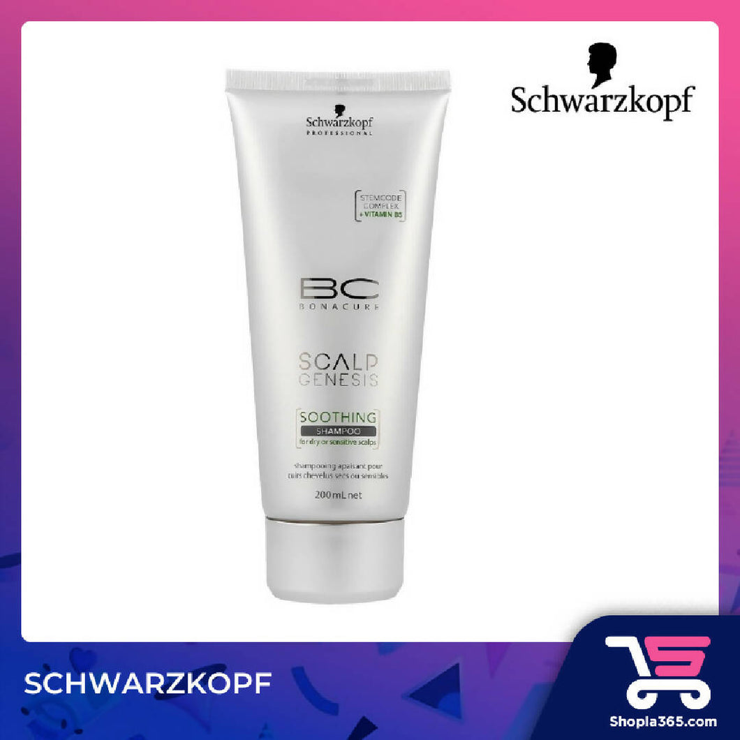 SCHWARZKOPF SCALP GENESIS SOOTHING SHAMPOO 200ML