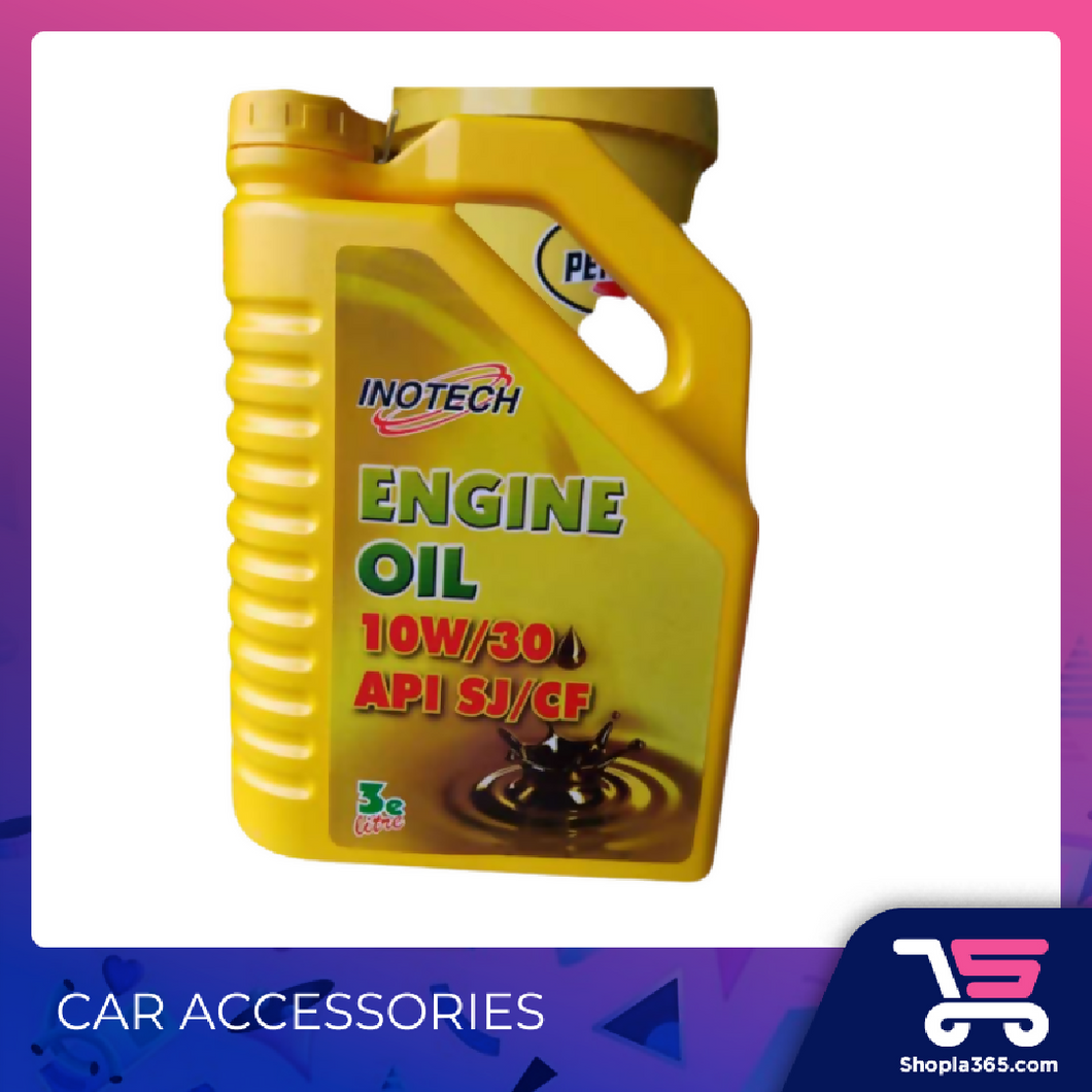 INOTECH ENGINE OIL 10W30 API SJCF 4 LITER