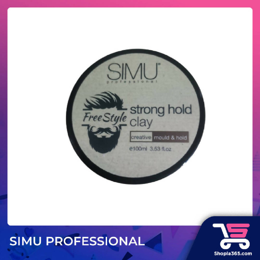 SIMU PROFESSIONAL STRONG HOLD CLAY 100ML (Wholesale)